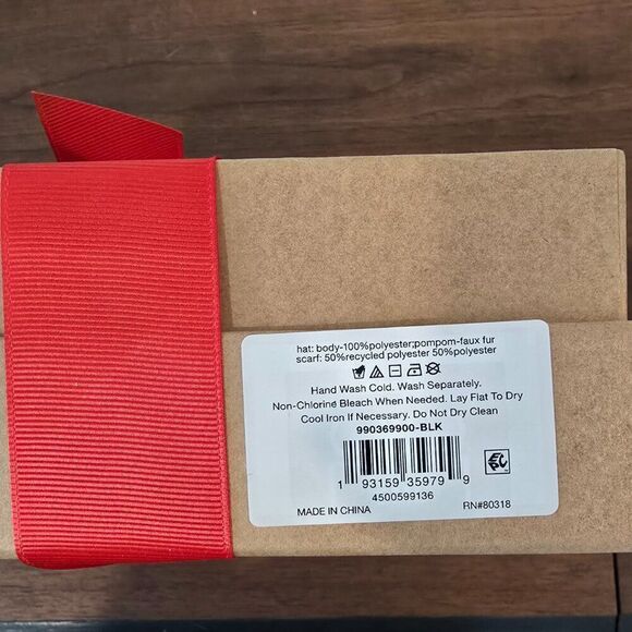NIB Lucky Hat and Scarf Set